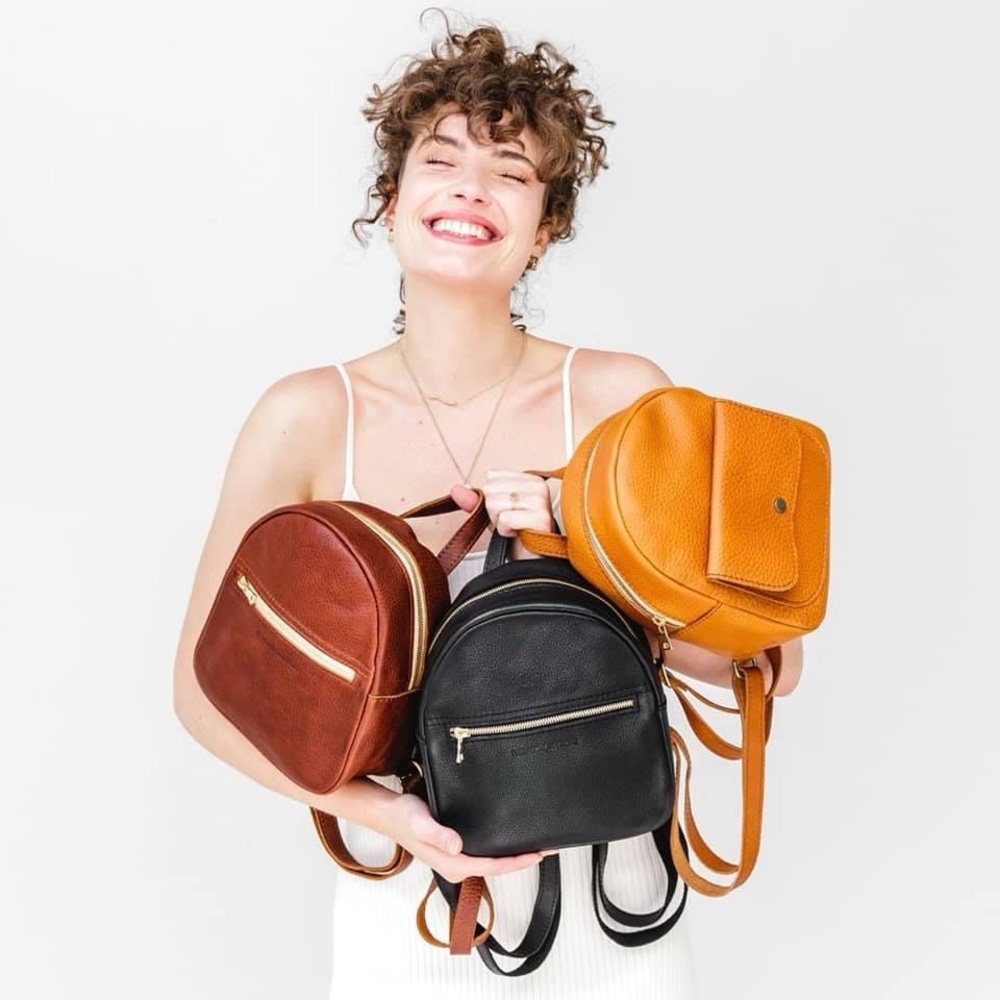 Portland Leather Mini Essential Backpack